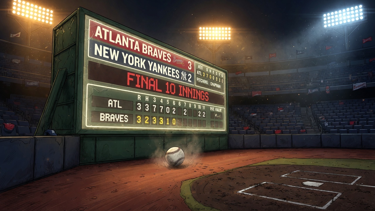 The Yankees’ Ninth-Inning Rally Beat Atlanta’s Clean Formula