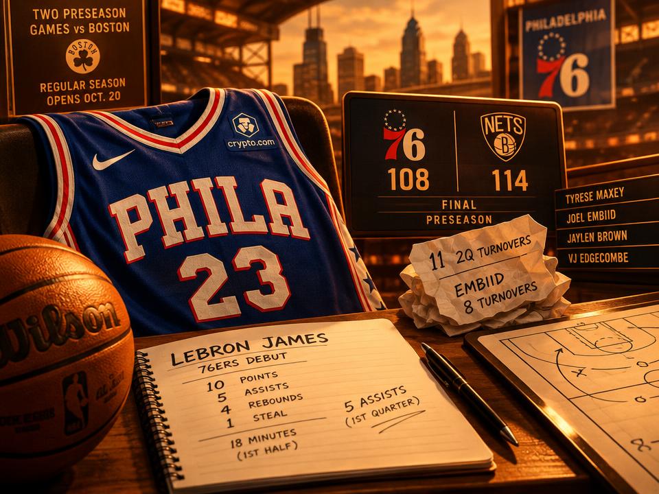 LeBron’s Sixers Debut Reveals a New Role—and Early Growing Pains