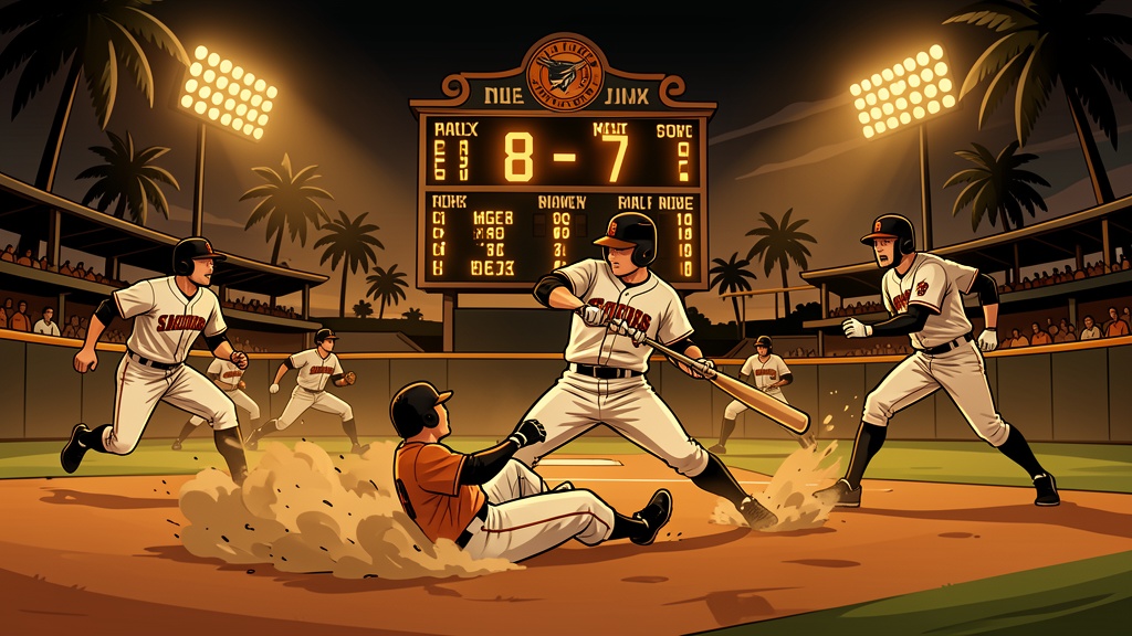 Marlins' Ninth-Inning Rally Ends Nightmare 12-Game Losing Streak
