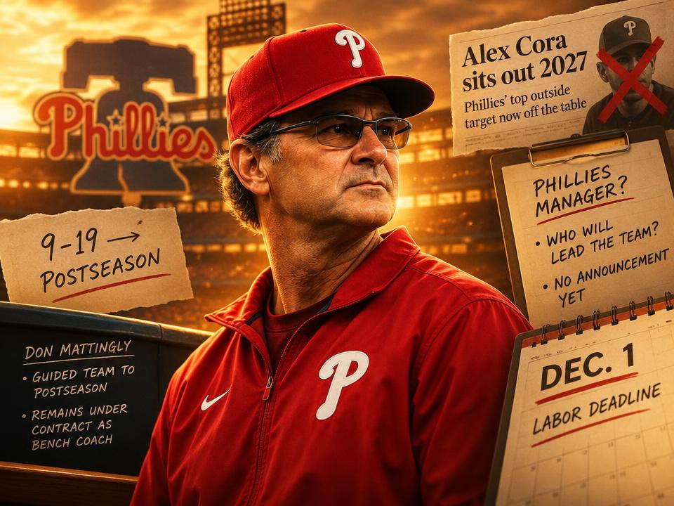 Cora’s Phillies No Leaves Mattingly’s Return in Play?