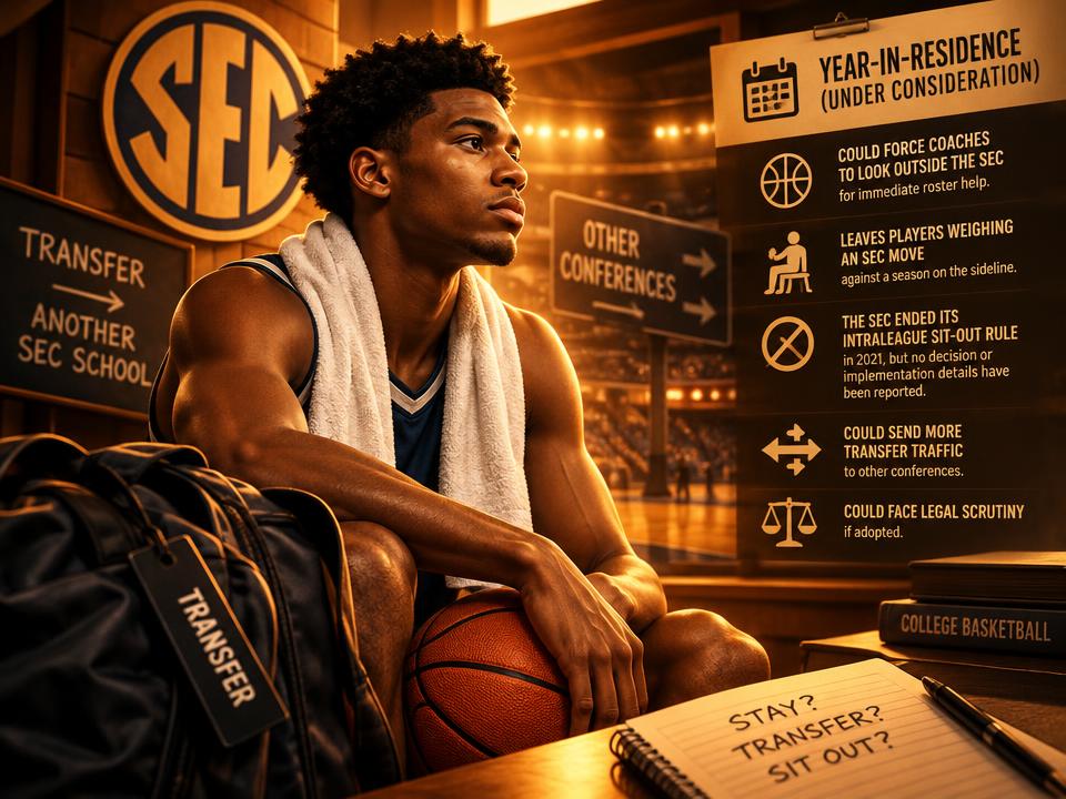 Could SEC Restore a Sit-Out Rule for In-Conference Hoops Transfers?