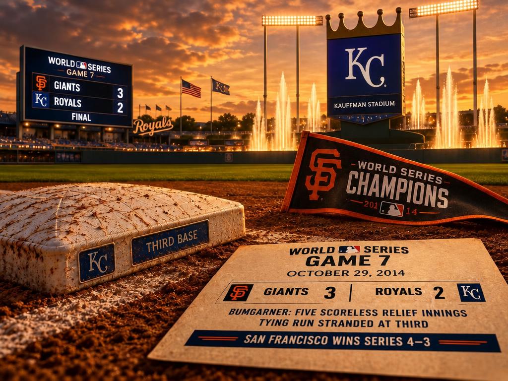 Bumgarner Protects the Giants' Game 7 Championship