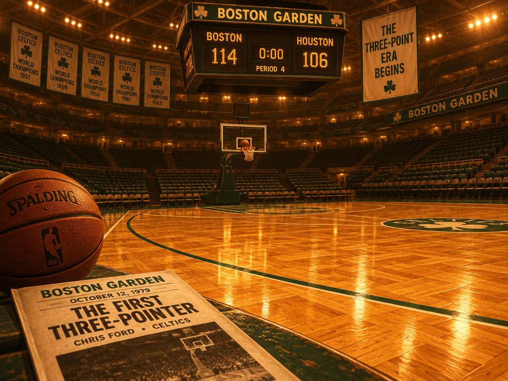 Chris Ford Makes the NBA's First Three-Pointer