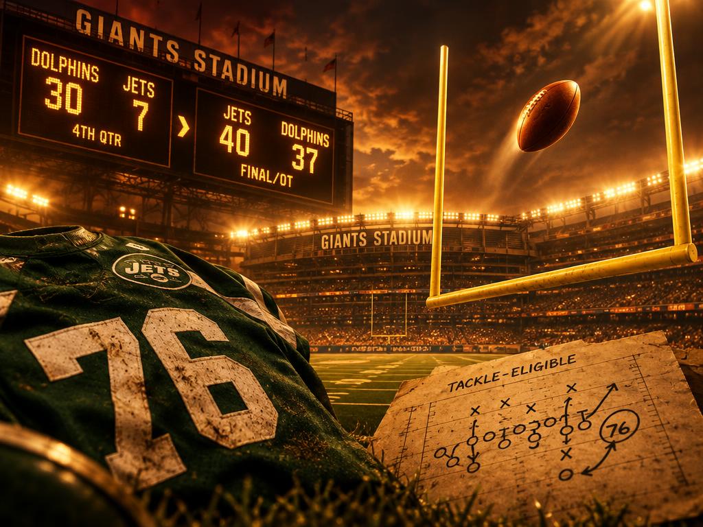 Jets Pull Off the Monday Night Miracle