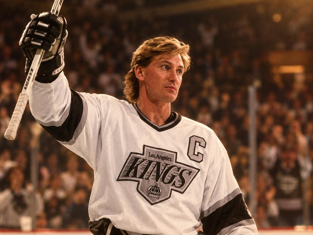 Wayne Gretzky Moves Past Gordie Howe’s Goal Record